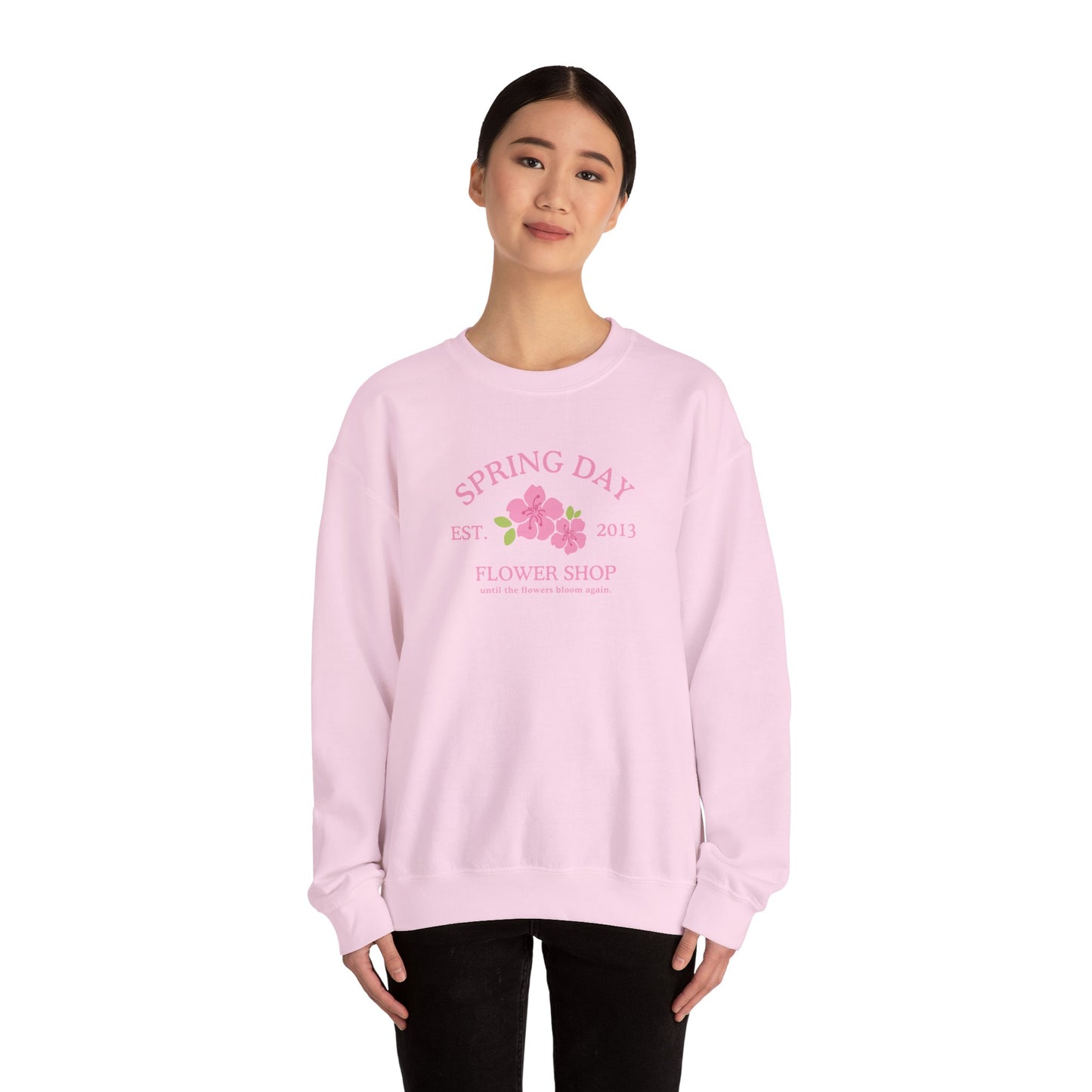 spring day flower shop crewneck -EU CUSTOMERS ONLY