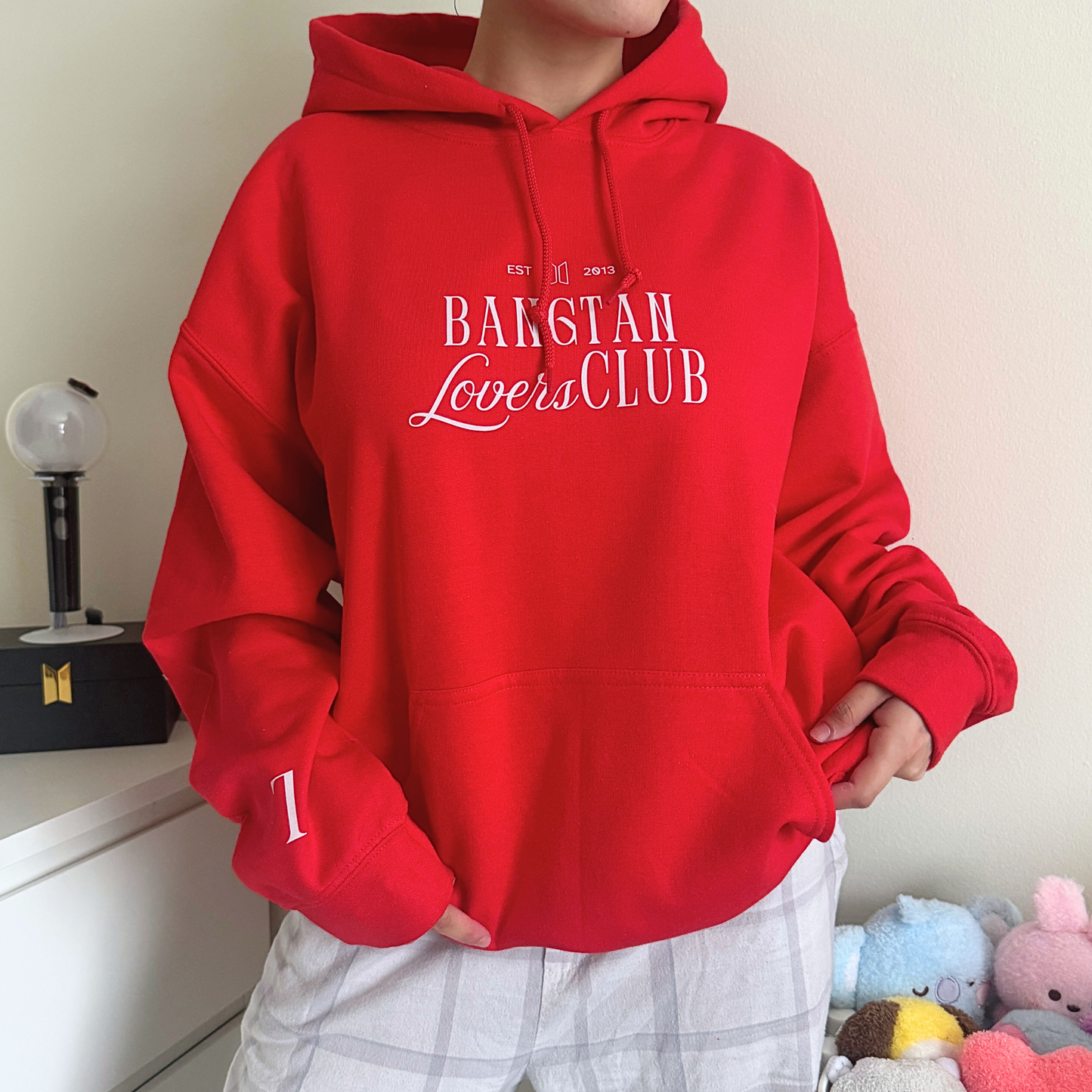 bangtan lovers club hoodie