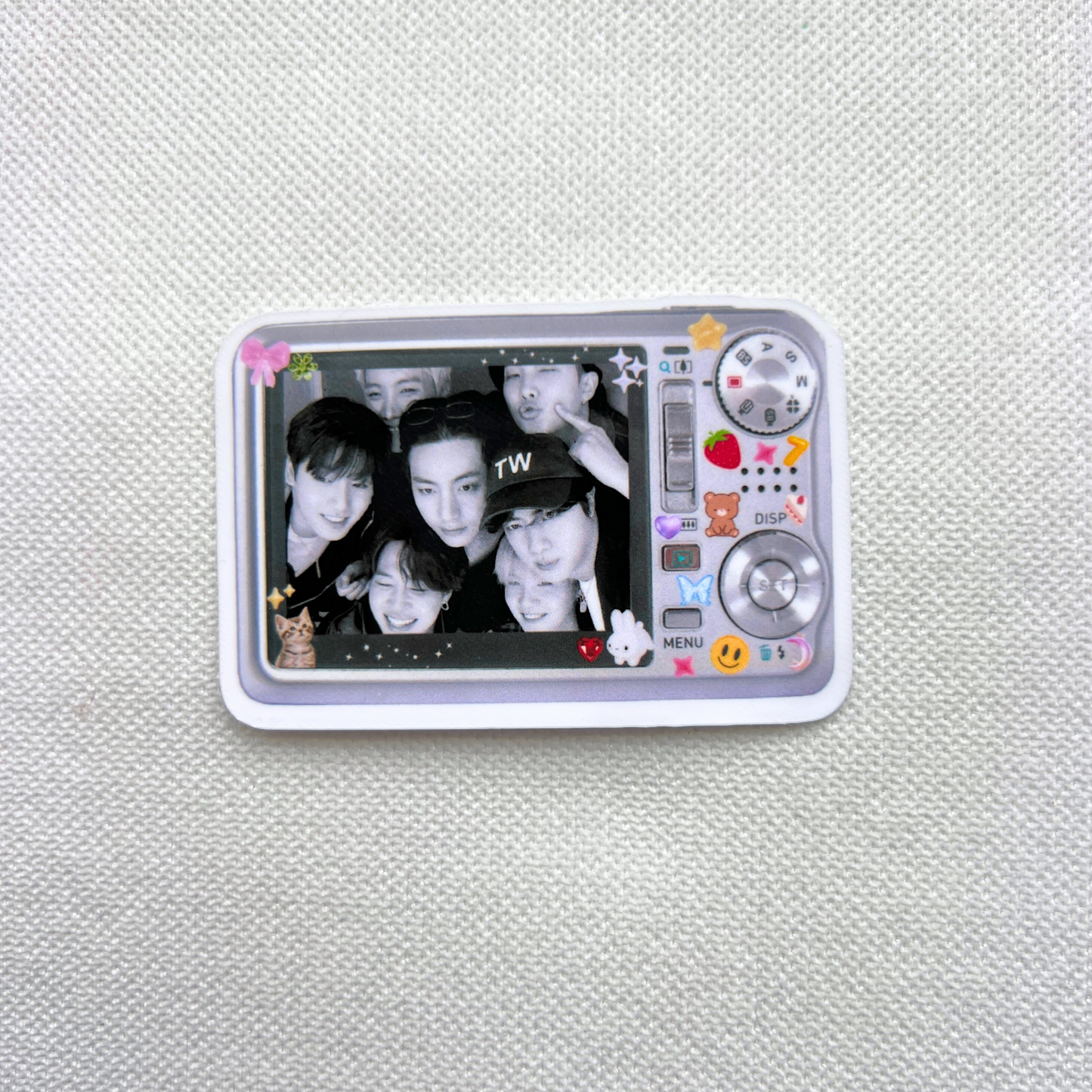 y2k bts camera | waterproof sticker