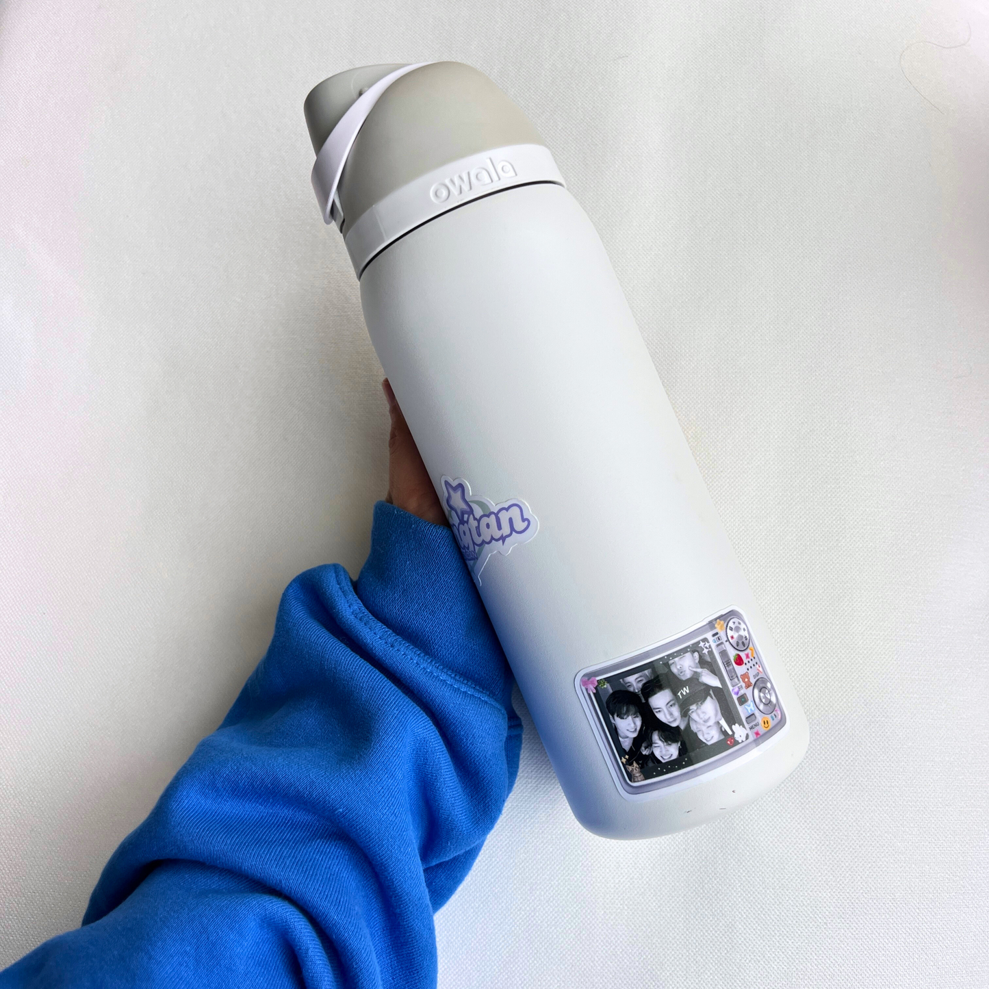 y2k bts camera sticker