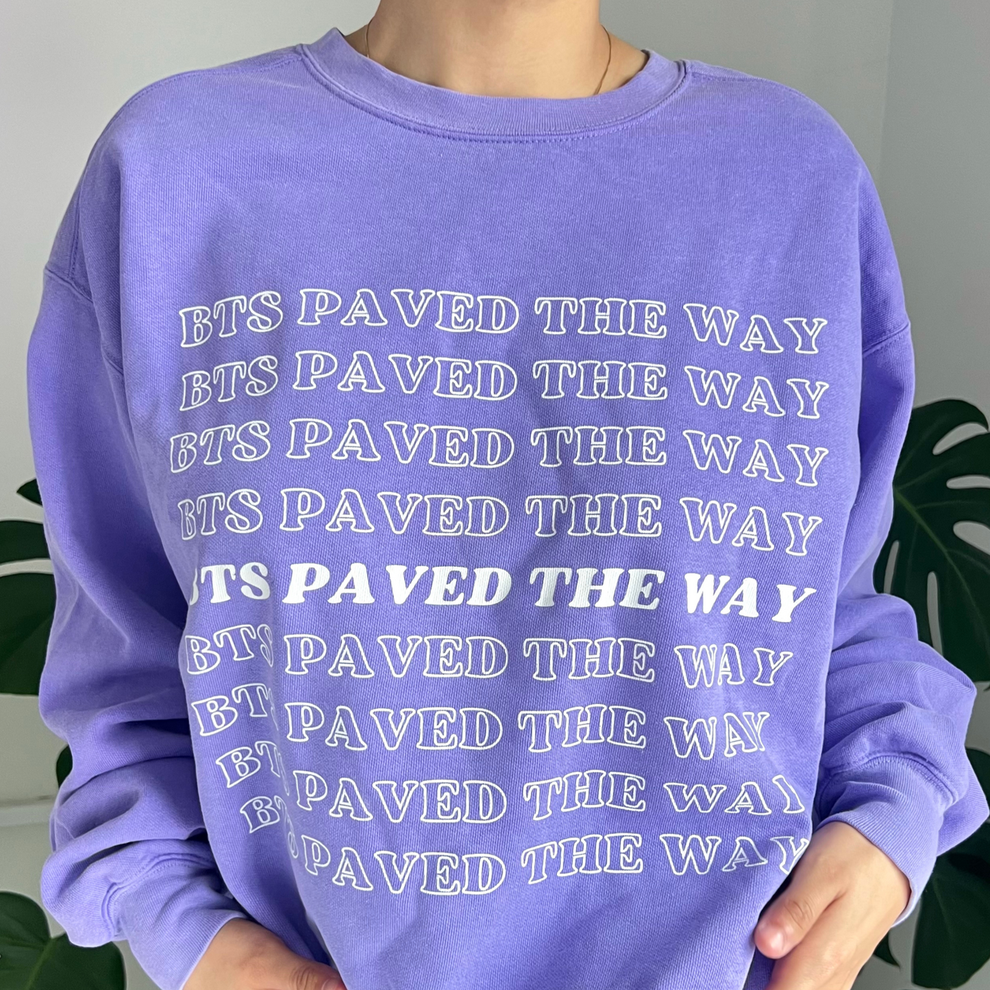 bts paved the way crewneck