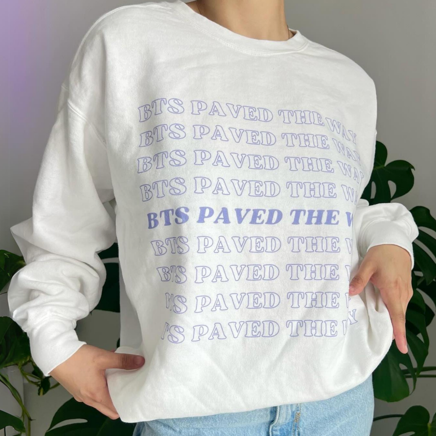 bts paved the way crewneck