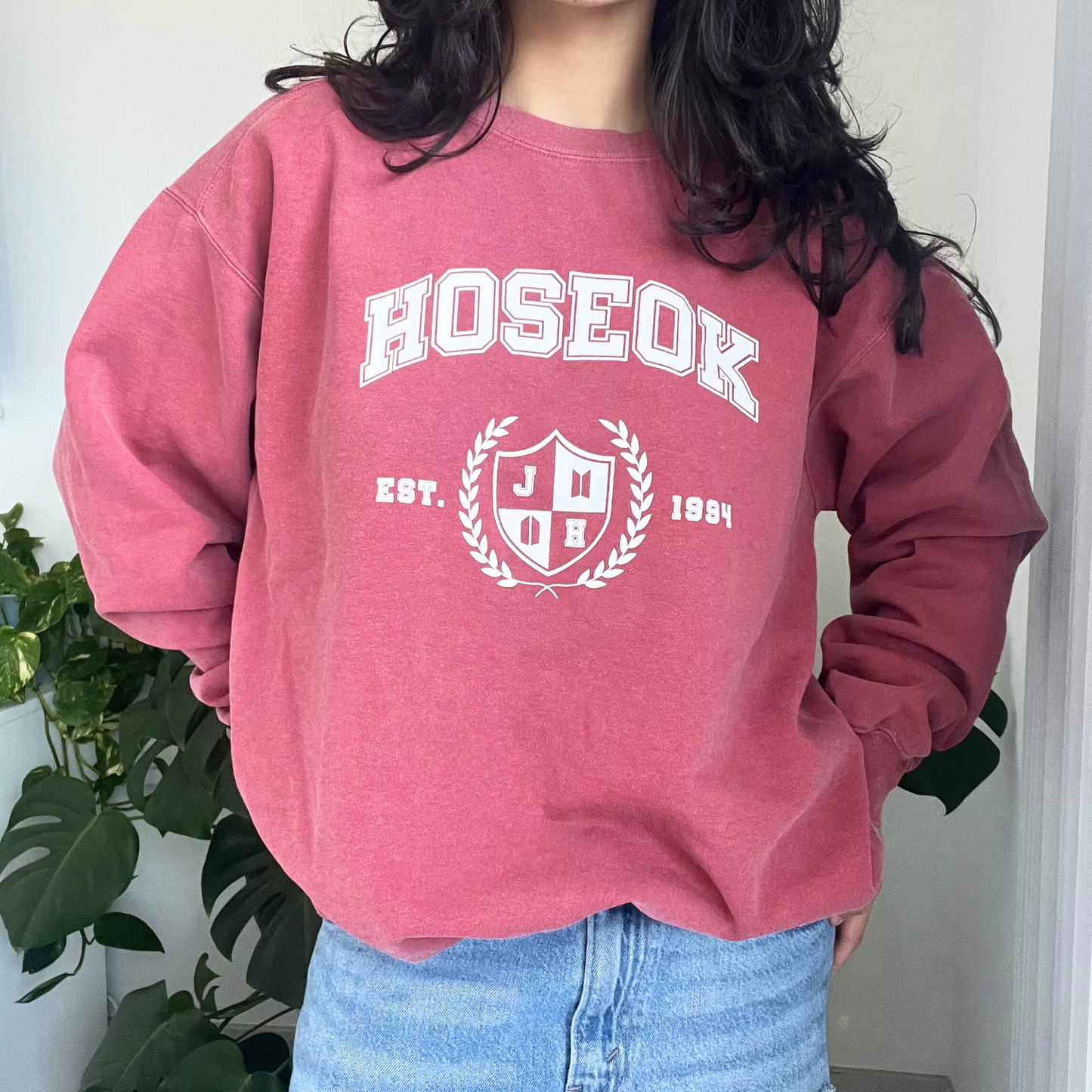 hoseok university sweatshirt