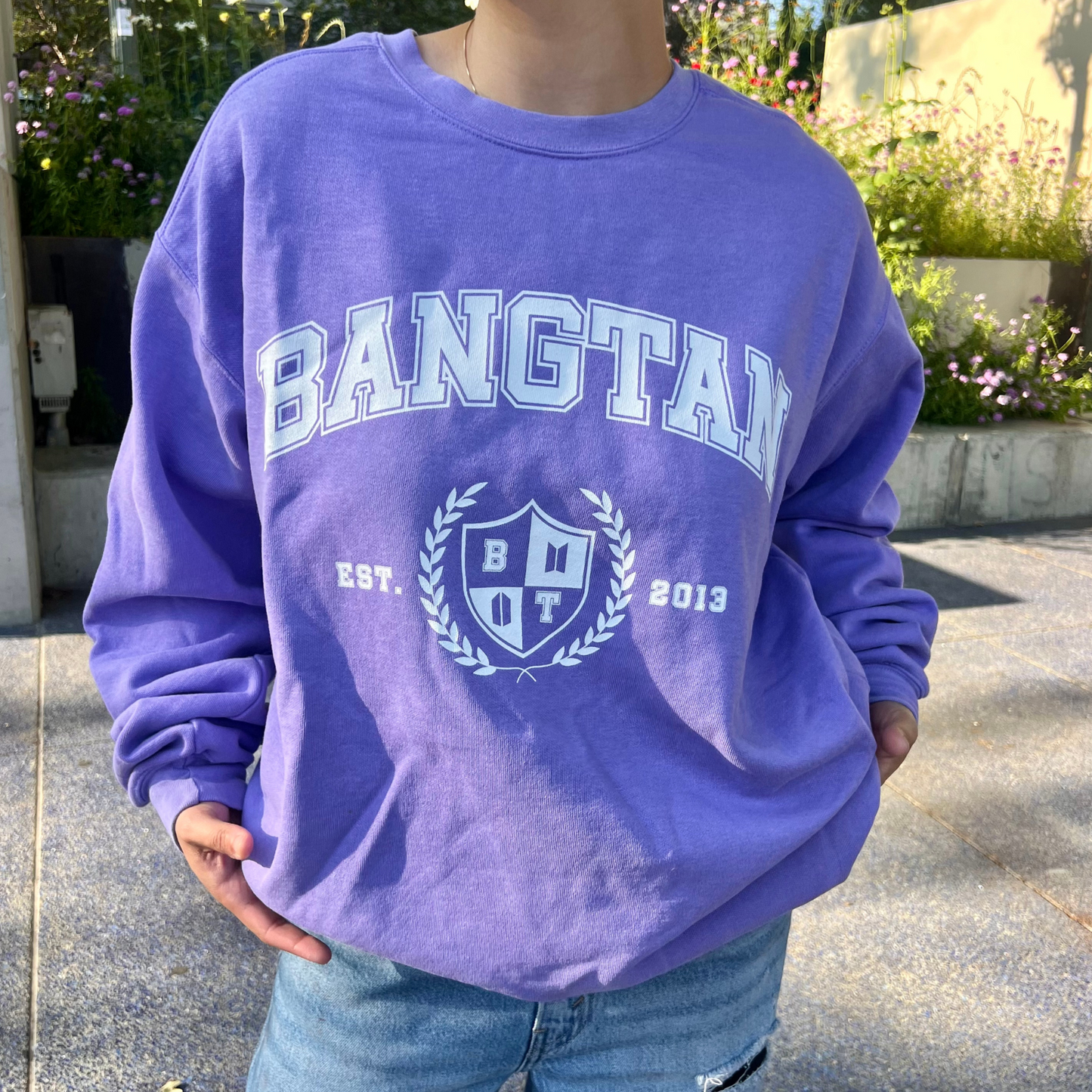 bangtan university sweatshirt