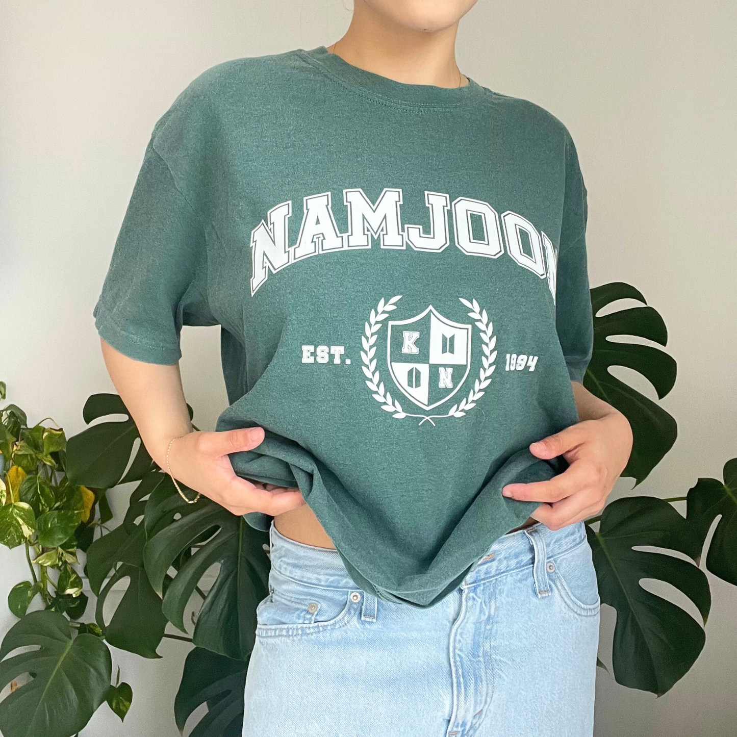 namjoon university t-shirt