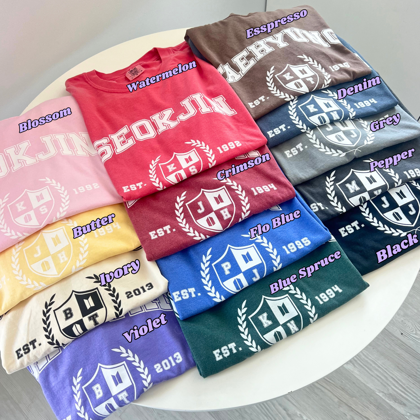 bangtan university t-shirt