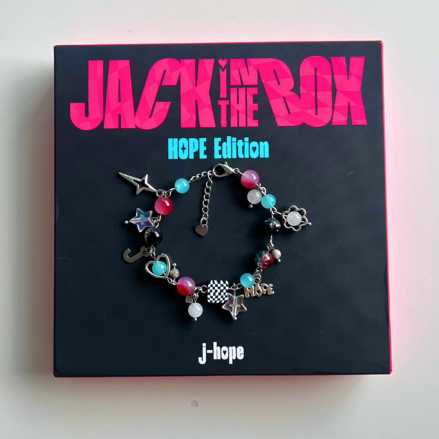 j-hope "jack in the box" inspired bracelet