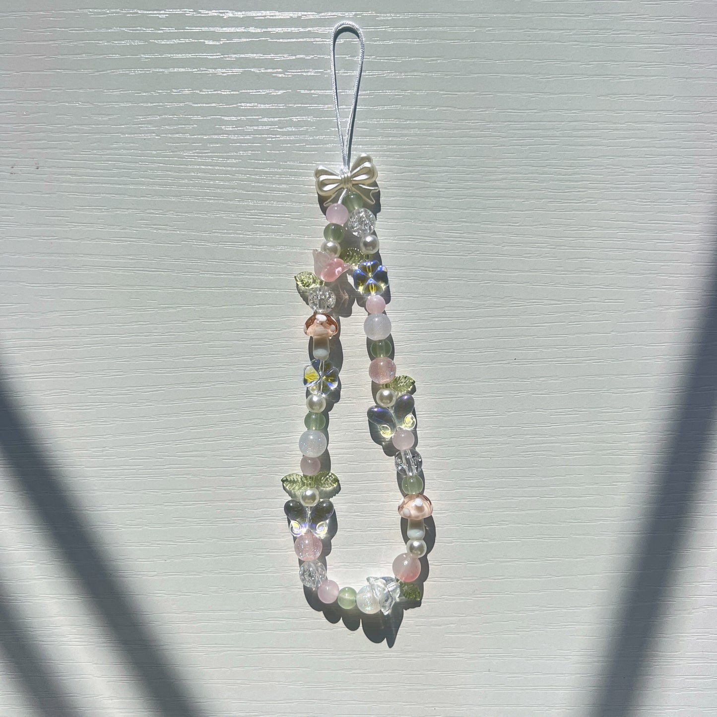 cottage garden phone strap