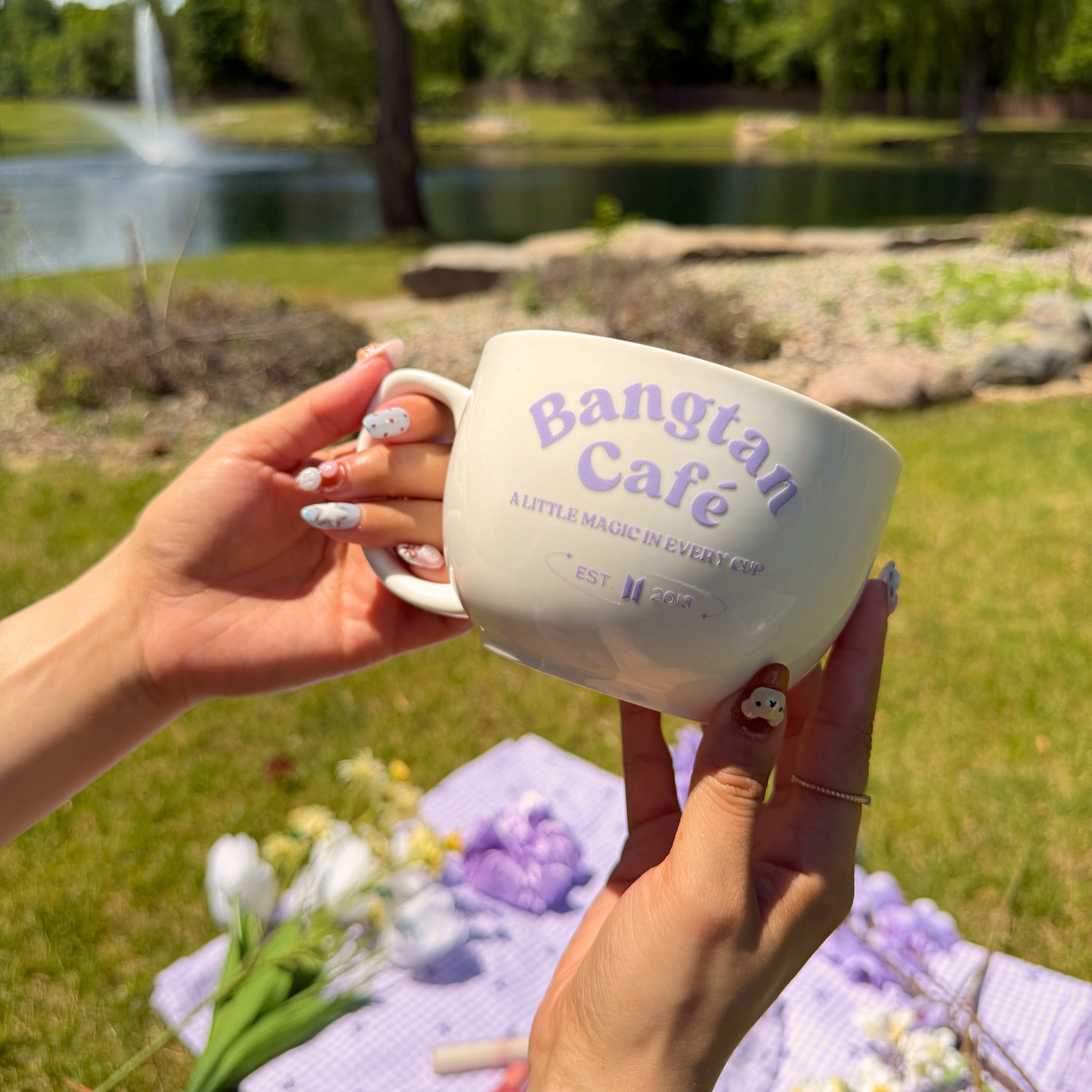 bangtan café 16oz jumbo mug ☕️