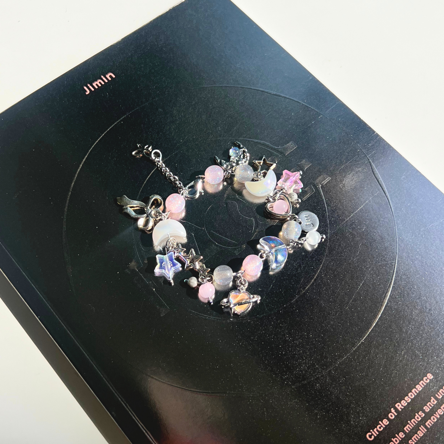 jimin "face" inspired bracelet