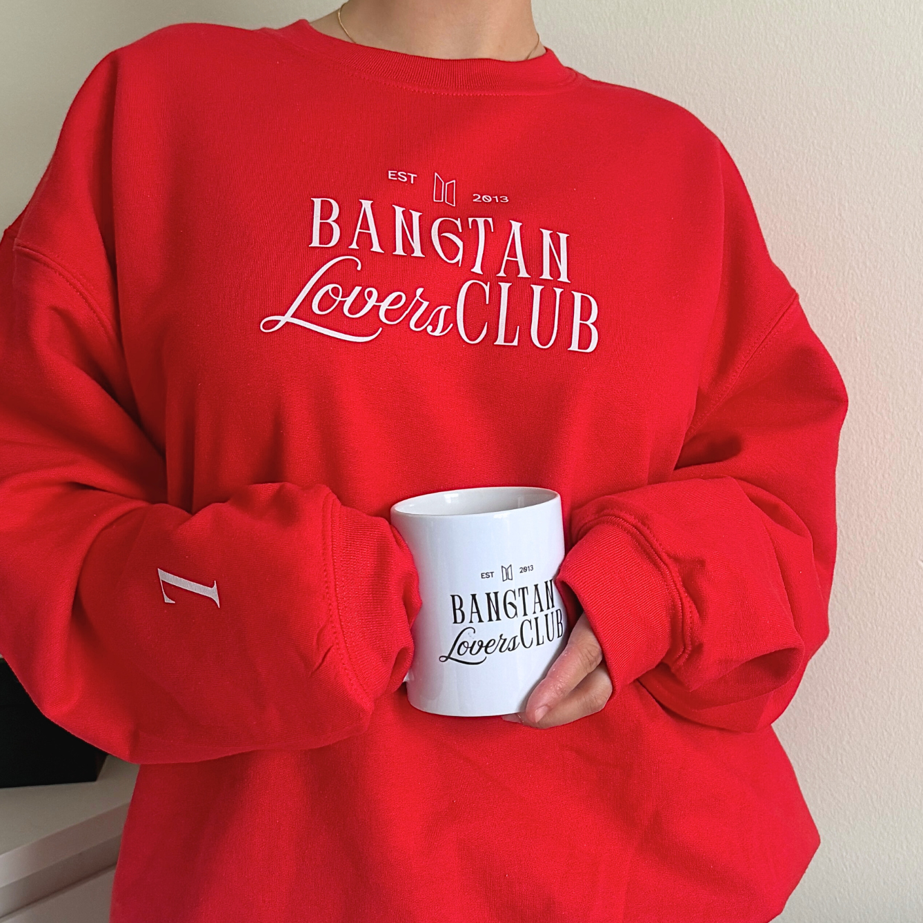 bangtan lovers club 11oz ceramic mug