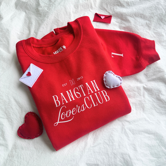 bangtan lovers club crewneck