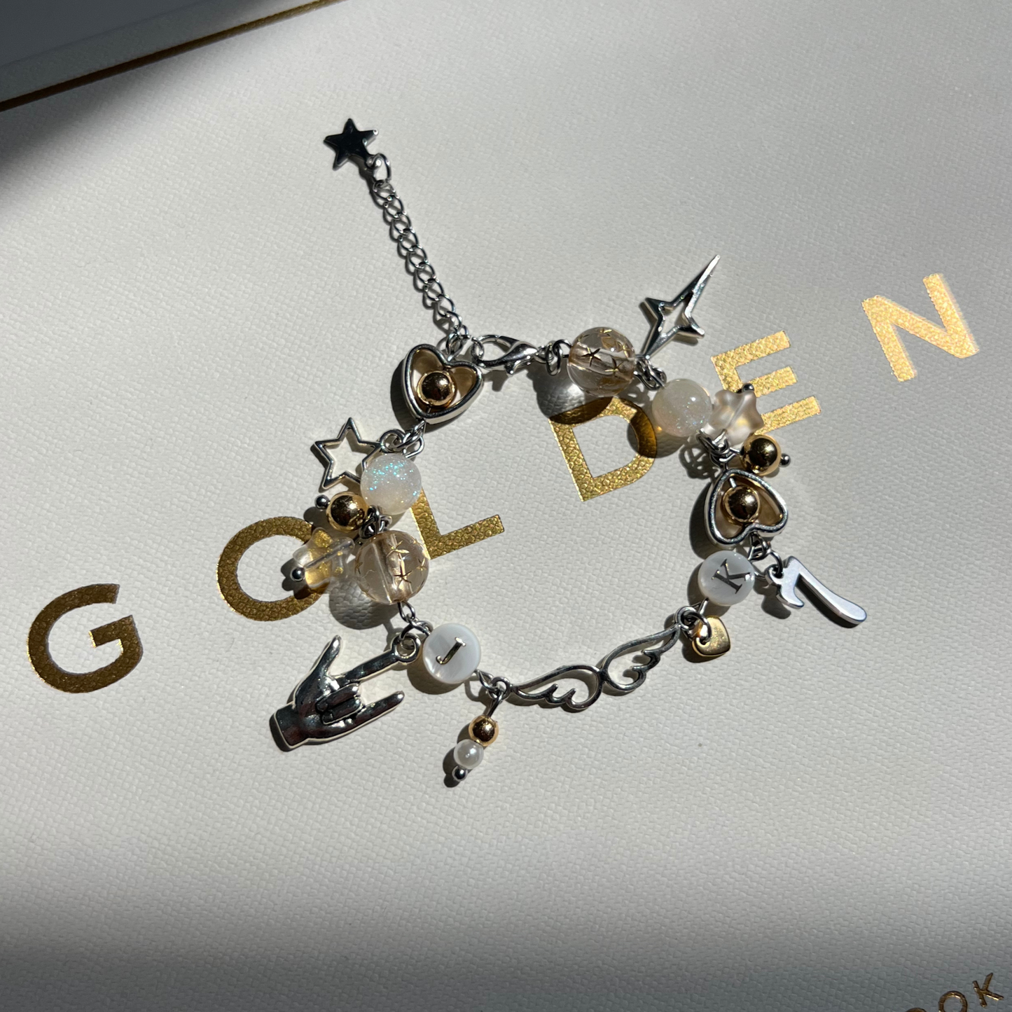 jungkook "golden" inspired bracelet