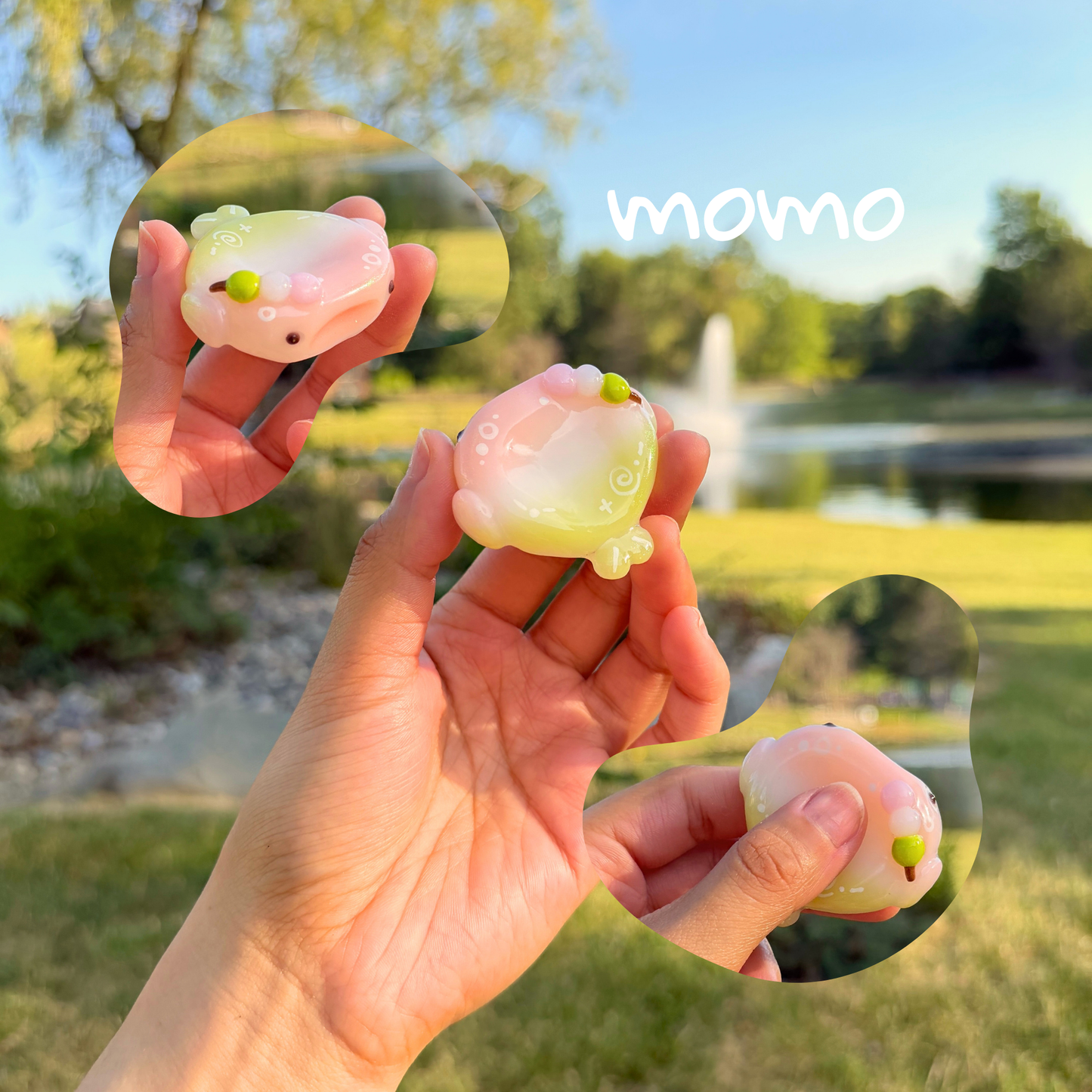 momo 🍡 jelliwhale worry stone