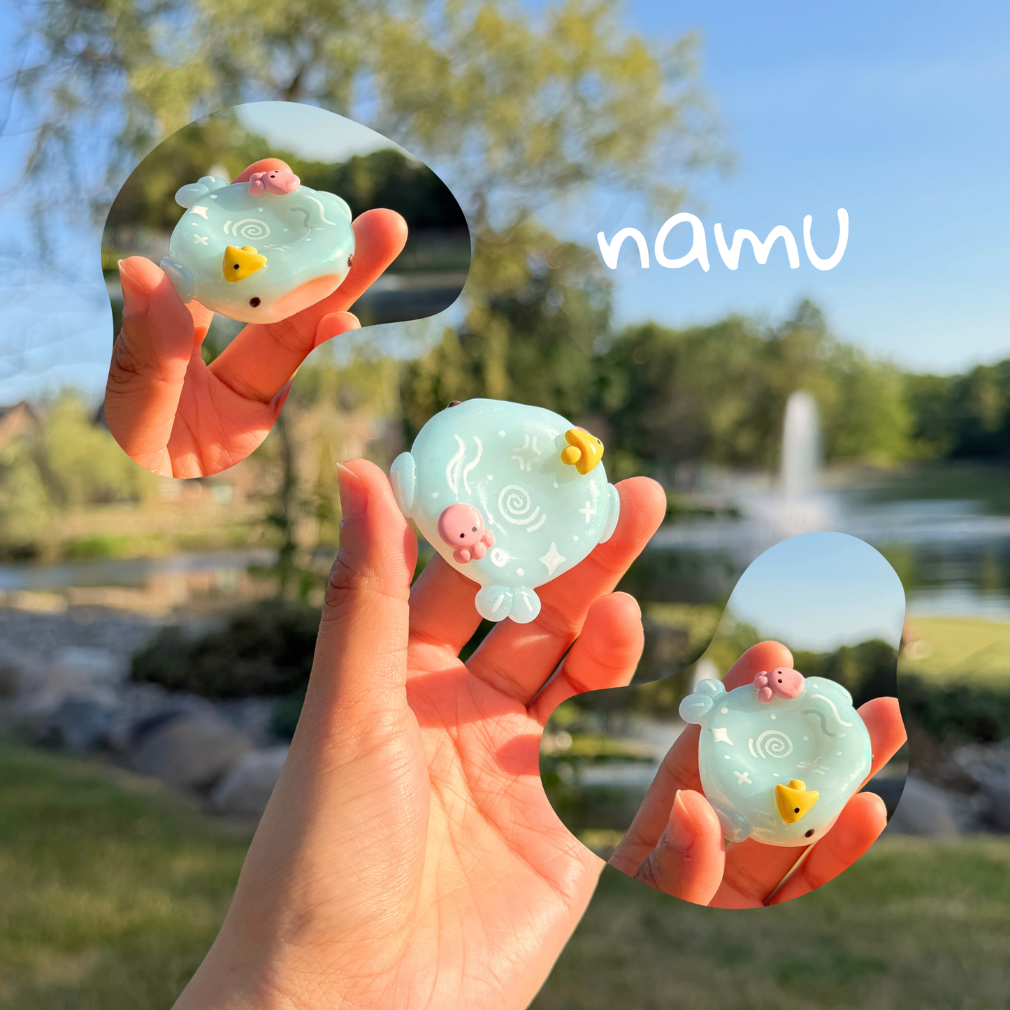namu 🌱 jelliwhale worry stone