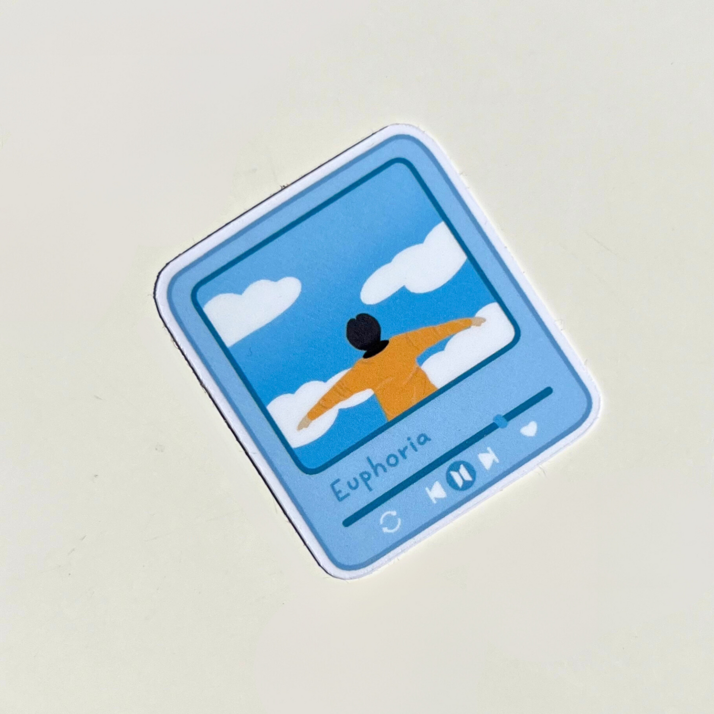 euphoria mp3 | waterproof sticker