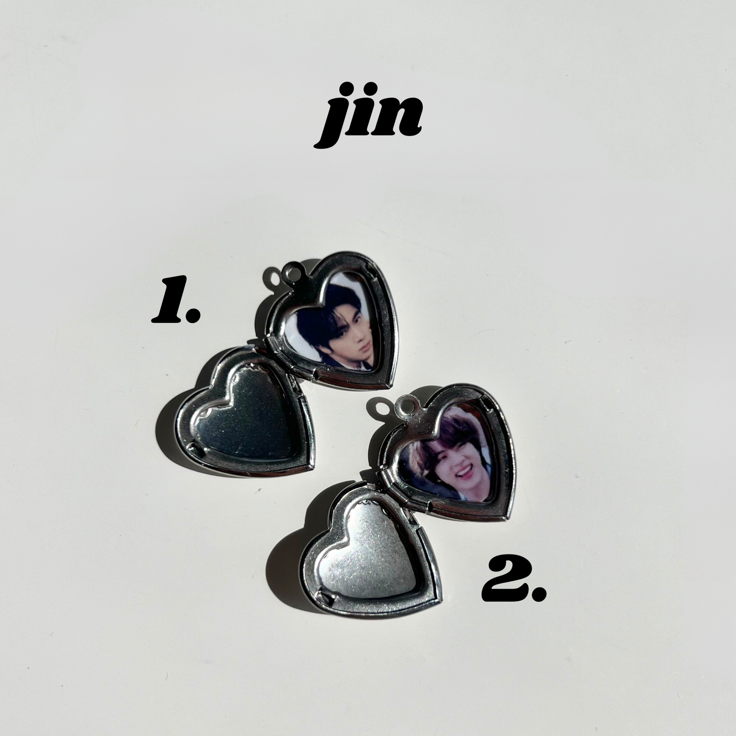 bts inspired locket necklace