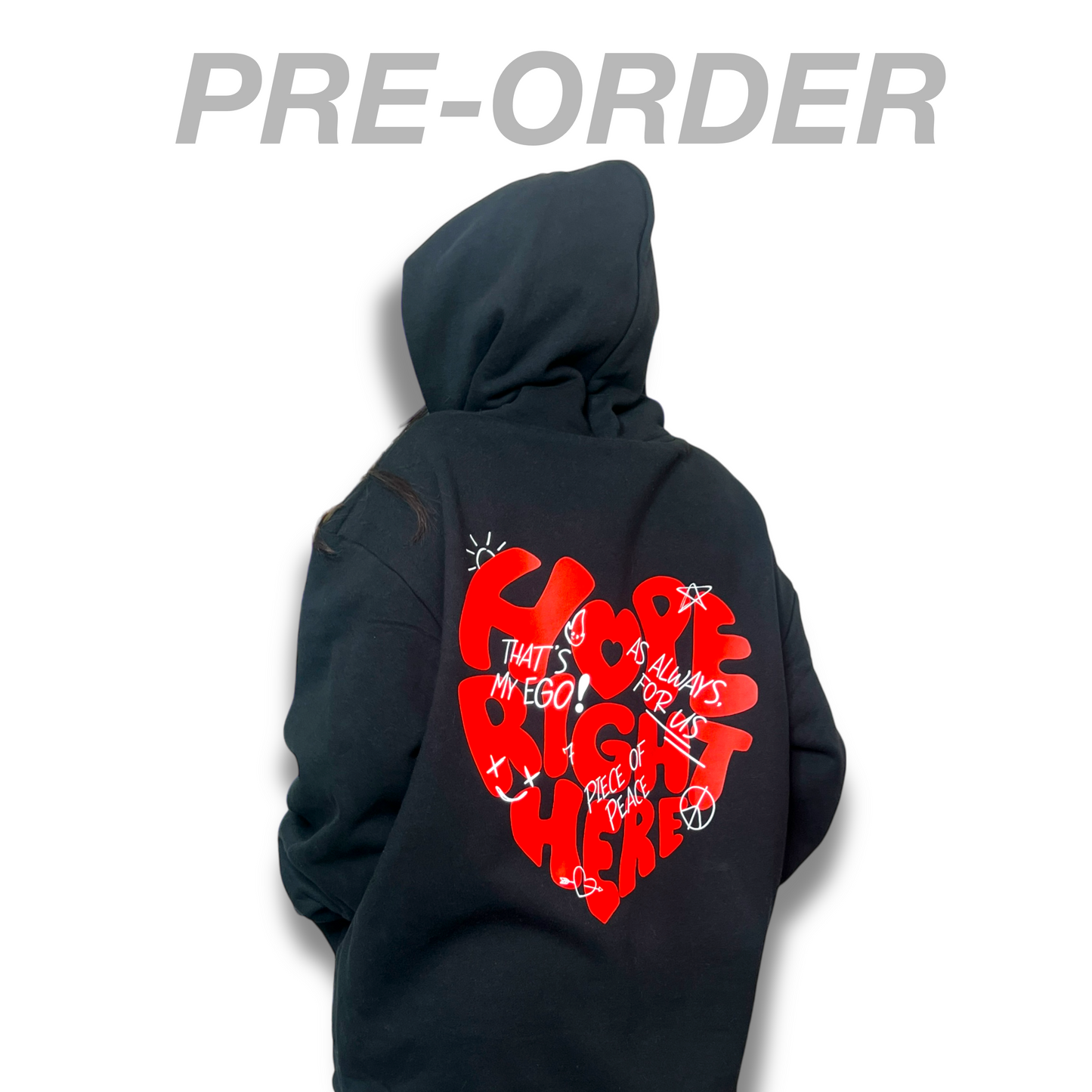 [PRE-ORDER] hope right here hoodie