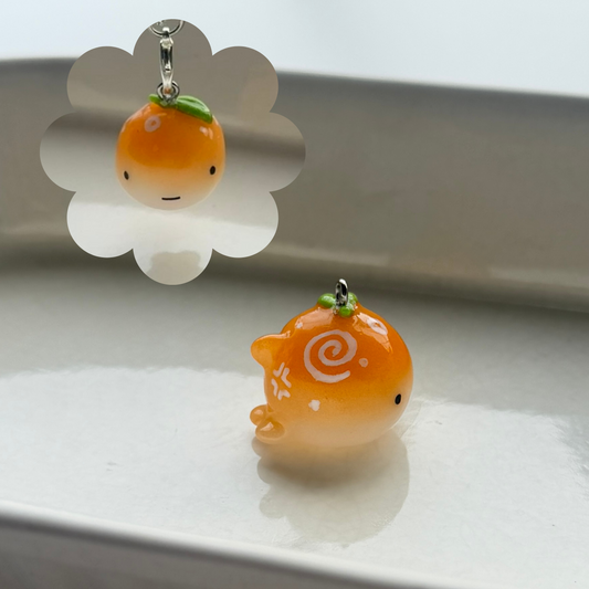 🍊 yooni tangerine jelliwhale charm
