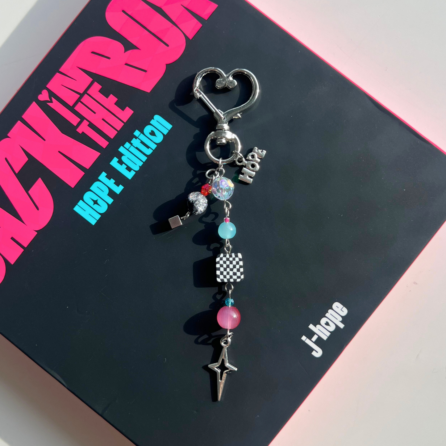 j-hope "jack in the box" inspired keychain