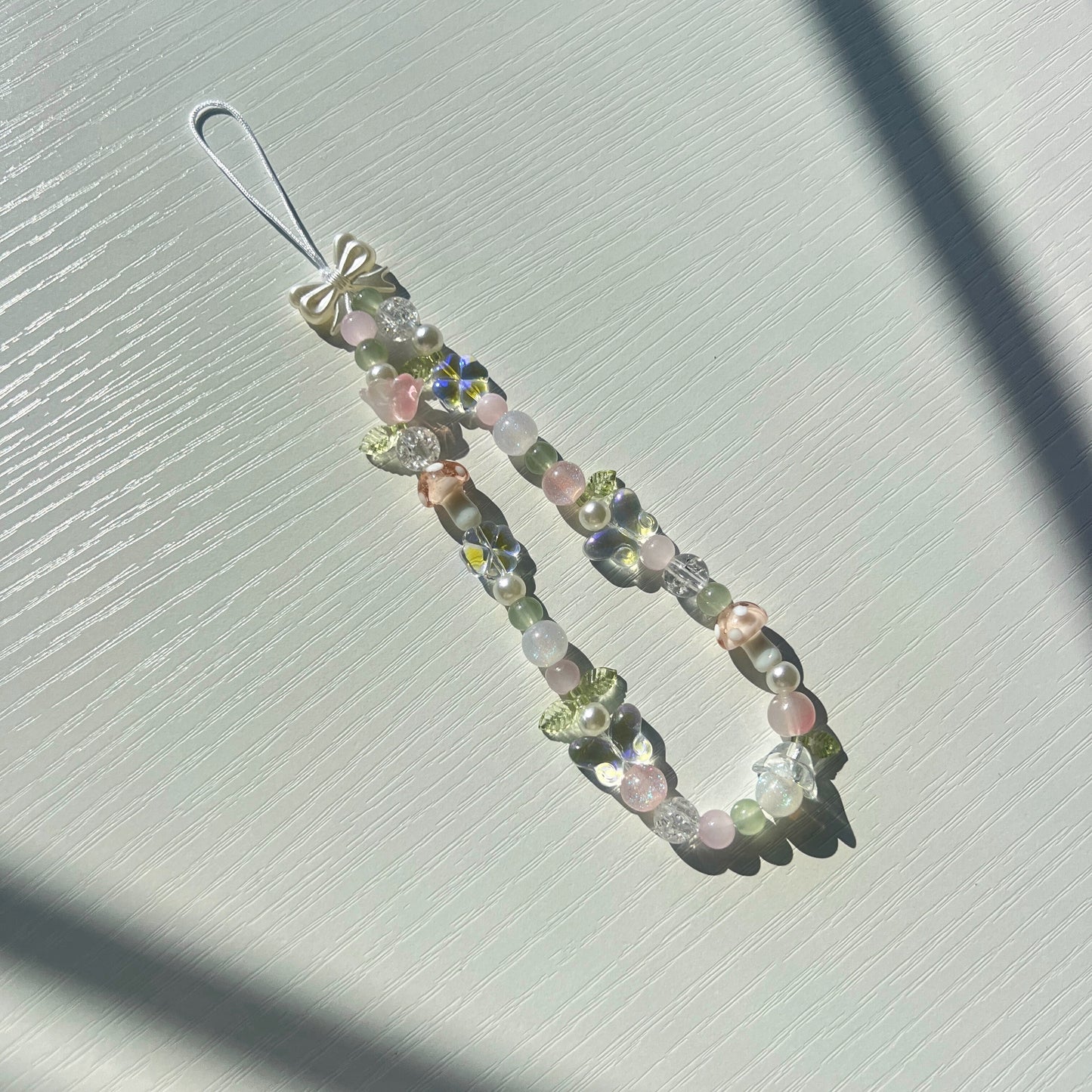 cottage garden phone strap